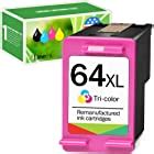 Amazon.com: Original HP 64XL Tri-color High-yield Ink Cartridge | Works with HP ENVY Inspire ...