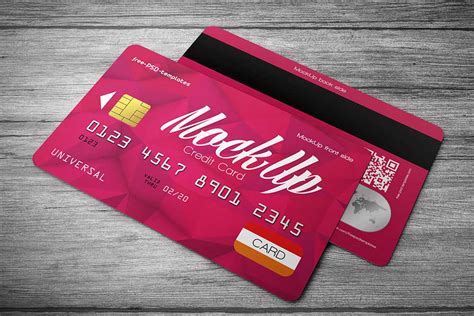 Free Credit Card Mockup | Mockuptree