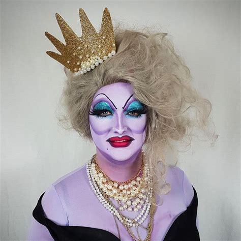 Ursula drag makeup for a disney photo project | Halloween costumes ...