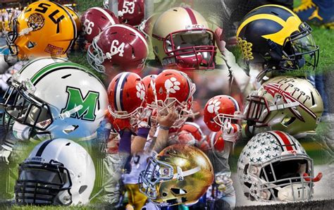 Top 10 Best Helmets In College Football | Downtown Huntington