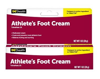 DG Health Athlete’s Foot Cream Review | ConsumerHealth Review