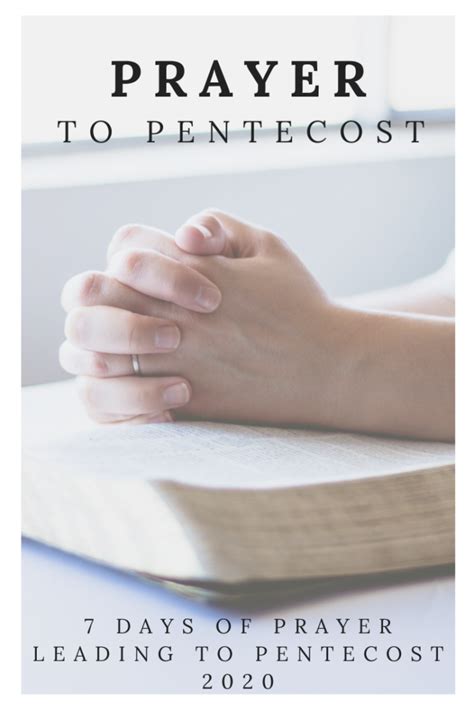 Prayer to Pentecost 2020 – Faith Heirlooms