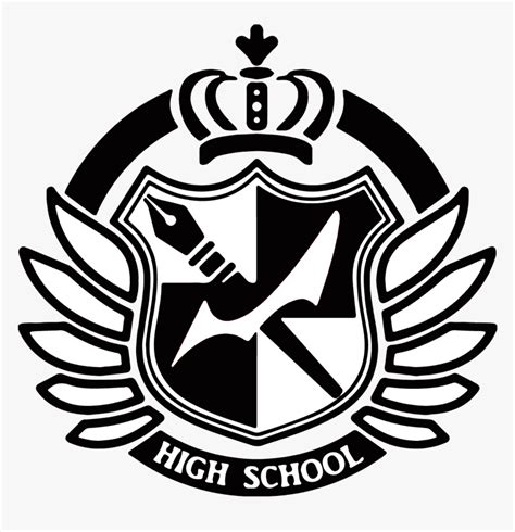 Danganronpa Logo Symbol - Danganronpa Hope's Peak Academy Logo, HD Png ...