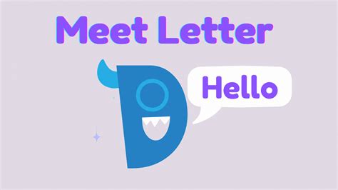 Meet the Letter D - Amazing Alphabet Series