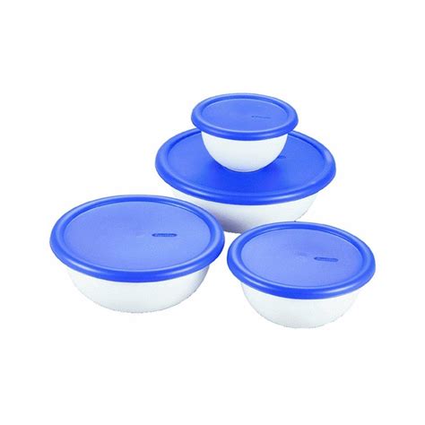 Sterilite 8Piece Plastic Kitchen Bowl Mixing Set with Lids 18 Pack >>> Check this awesome ...