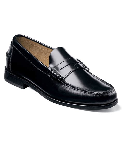 Florsheim Berkley Penny Loafers- Extended Widths Available in Black for ...