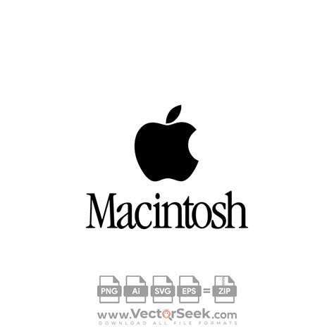 Macintosh Logo Vector - (.Ai .PNG .SVG .EPS Free Download)