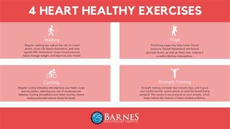 Heart Healthy Exercises & Their Benefits [Infographic]