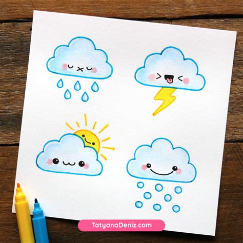 Cute Cloud Drawing