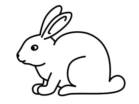 Cute Bunny Coloring Pages PDF For Kids Activity - Coloringfolder.com | Rabbit colors, Bunny ...