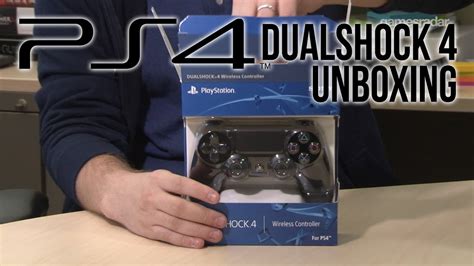 PS4 Dualshock 4 controller unboxing - YouTube