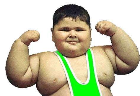 Strong Kid Sticker - Strong Kid Flex - Discover & Share GIFs