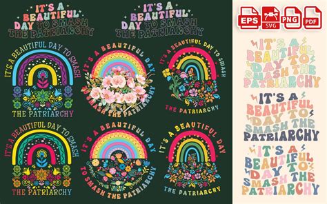 The Patriarchy Feminism Bundle Graphic by M DESIGN · Creative Fabrica