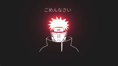 Naruto Pain Minimal Wallpaper, HD Anime 4K Wallpapers, Images and Background - Wallpapers Den