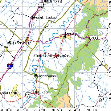 Stanley, Virginia (VA) ~ population data, races, housing & economy