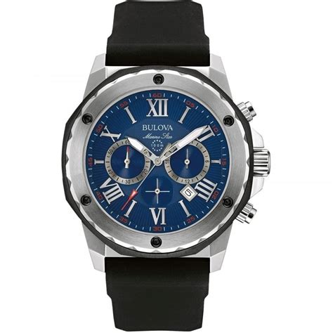 Bulova Men's Marine Star Diver Chronograph Watch - Watches from Francis & Gaye Jewellers UK