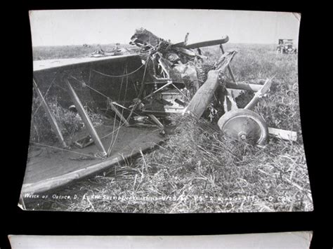 Two Vintage Military Plane Crash Photos Approx 6 1/2 X 9 1920's Silver ...