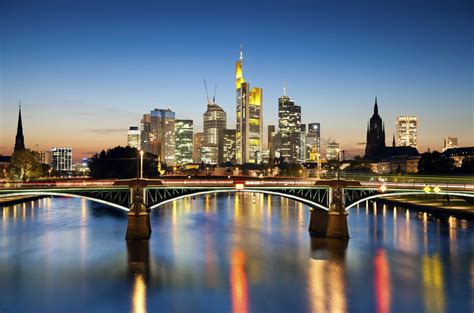 Download Bridge Germany Man Made Frankfurt 4k Ultra HD Wallpaper