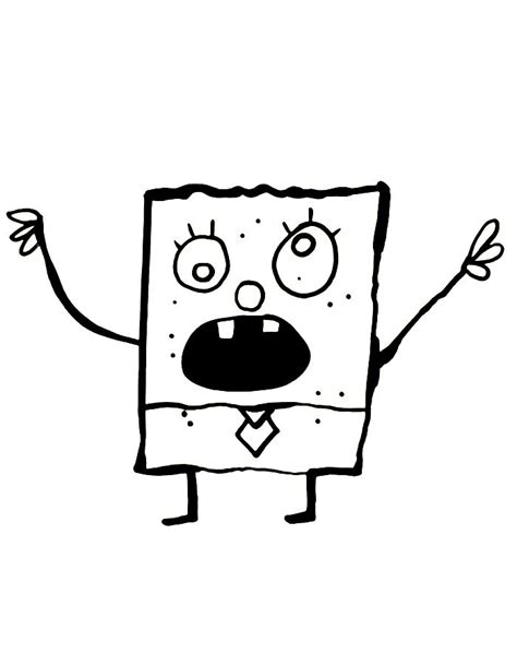 Spongebob Coloring Pages (Free Printable PDF)