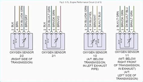 4 Wire Oxygen Sensor Diagram