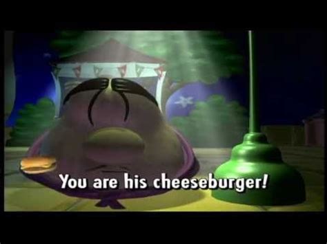 VeggieTales Silly Song Karaoke: His Cheeseburger - YouTube | Silly ...