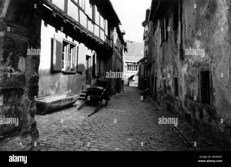 Riquewihr Black and White Stock Photos & Images - Alamy