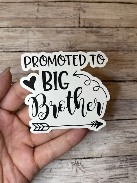 Big Brother Big Sister Sticker - Etsy