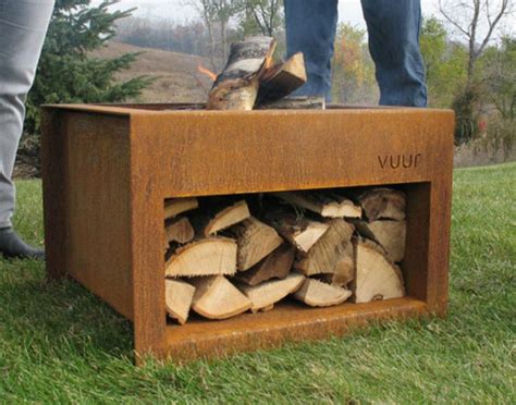 DIY Portable Wood Burning Fire Pit | Fire Pit Design Ideas