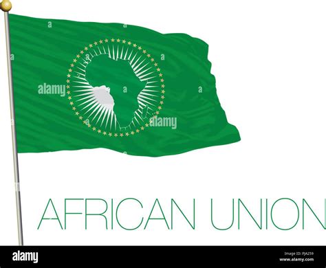 African union flag hi-res stock photography and images - Alamy