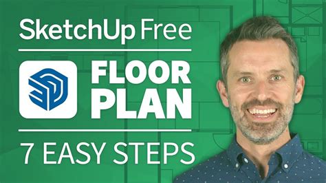 How To Create a Floor Plan with SketchUp Free (7 EASY Steps) - YouTube in 2023 | Sketchup free ...