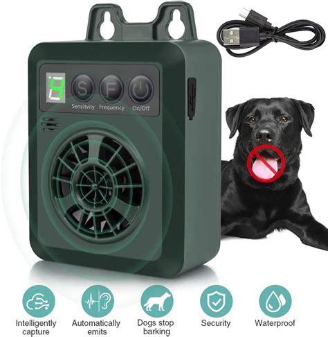 BO-sense Stop Dog Barking Device, Ultrasonic Anti Barking Device, Humane & Harmless Dogs Bark ...