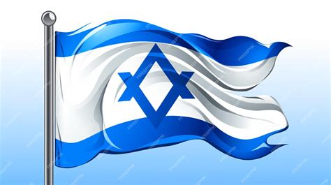 Premium Vector | Israel flag vector background