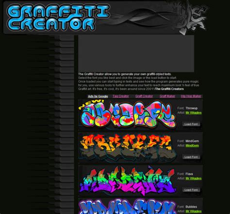 15 Free Fonts Free Graffiti Maker Images - Graffiti Generator Online ...