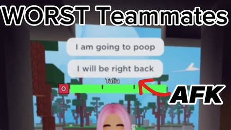 WORST Teammates in Roblox Bedwars - YouTube