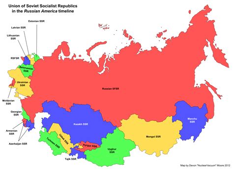 Rusia Urss Mapa De La Urss En El Mapa Este De Europa Europa Images