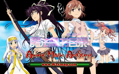 W3xmap.com Anime magic academy v1.8.w3x