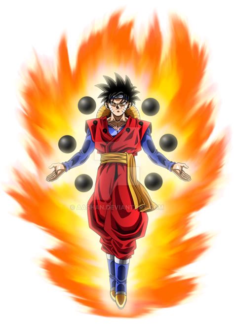 Goku Naruto Luffy Fusion by aashan | Anime dragon ball super, Anime character design, Anime ...