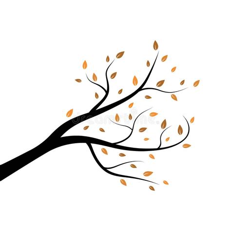 Tree branch logo vector stock illustration. Illustration of nature - 206238668