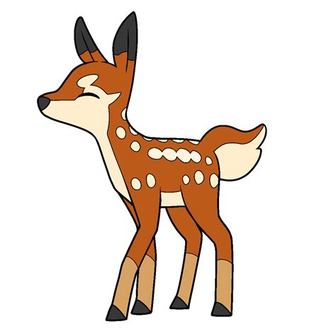 Fakemon Deer [Free to Use] by Galanium-Arts on DeviantArt