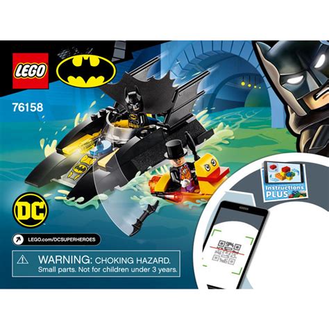 LEGO Batboat The Penguin Pursuit! Set 76158 Instructions | Brick Owl ...