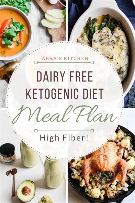 7 Day Ketogenic Meal Plan (Dairy Free, Mostly Plants, High Fiber!) - Abra's Kitchen