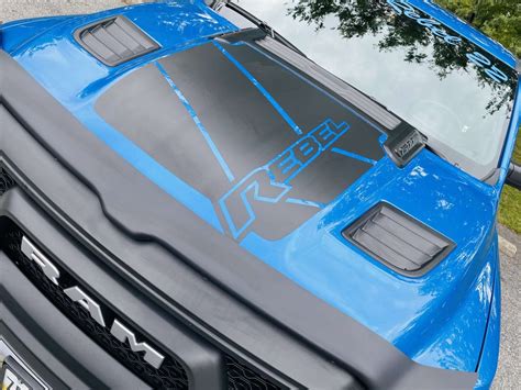 Mopar 2022 RAM Rebel GT Hood Decal