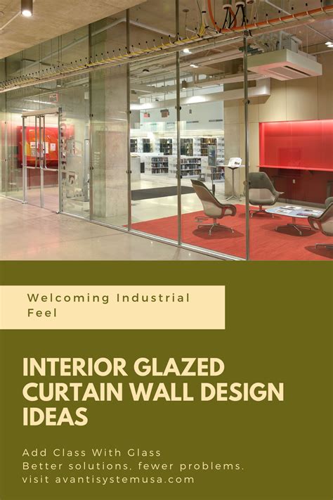 7 Interior Glazed Curtain Wall Design Ideas | Avanti Systems | Wall ...