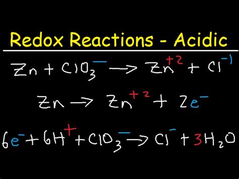 How To Balance Chemical Equation In Acidic Medium - Tessshebaylo