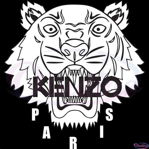 Kenzo Tiger Logo Brand SVG Best Graphic Designs Cutting Files