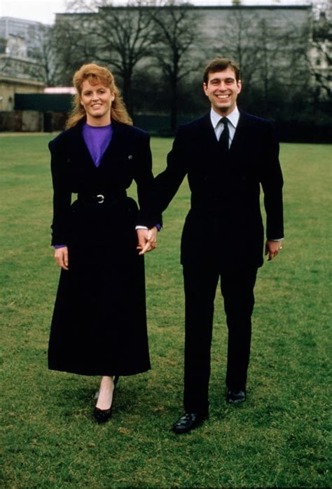 Prince Andrew and Sarah Ferguson Engagement Announcement, March 1986 | Royal Engagement Pictures ...