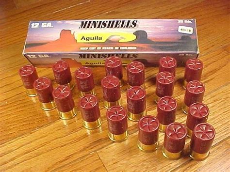 Box Of Aguila 12 Gauge Minishells 4b+1b Buckshot For Sale at GunAuction.com - 11351793