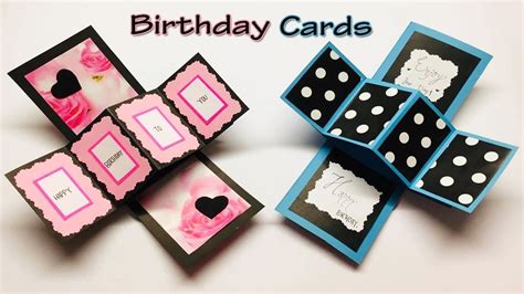 How to Make Beautiful Handmade Birthday Card, New Happy Birthday Card Ideas