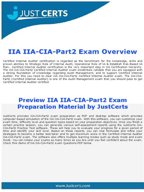 IIA-CIA-Part2.pdf | Internal Audit | Certification