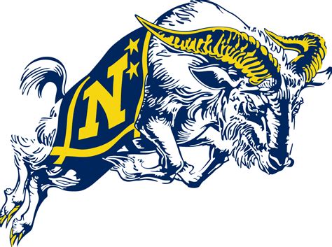 Navy Midshipmen Secondary Logo - NCAA Division I (n-r) (NCAA n-r ...